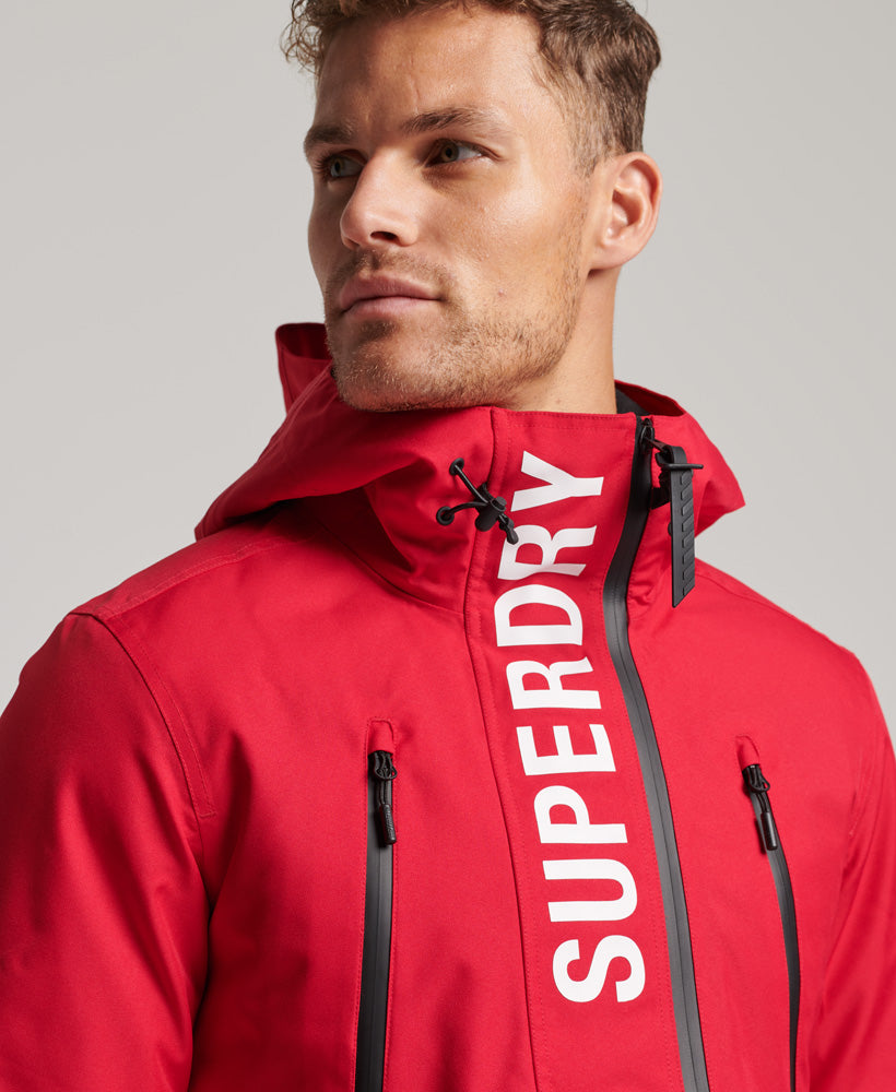 Ski Rescue Jacket - Carmine Red - Superdry Singapore