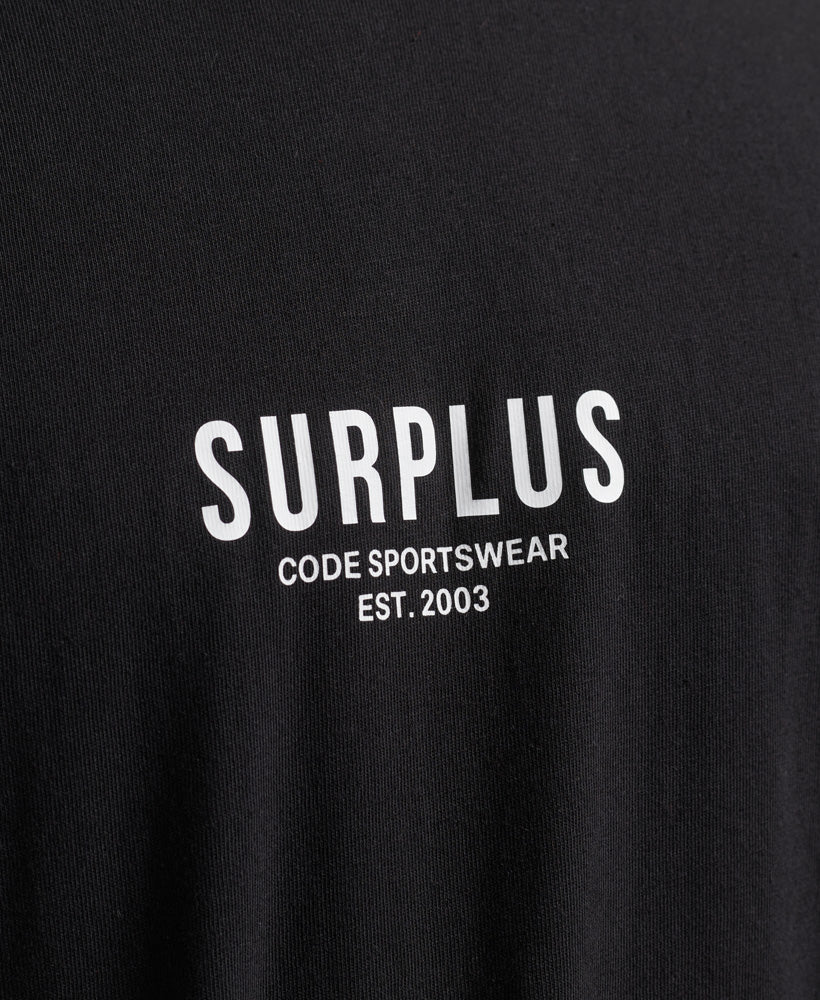 Surplus Loose T-Shirt - Black - Superdry Singapore