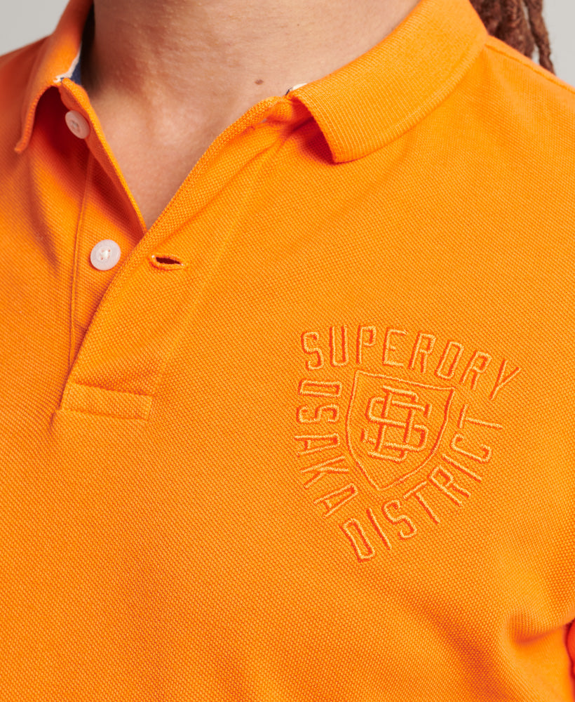 Superstate Short Sleeved Polo Shirt - Jaffa - Superdry Singapore