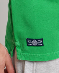 Superstate Short Sleeved Polo Shirt - Kelly Green - Superdry Singapore