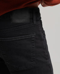 Organic cotton Slim Fit Jeans - Grey Wash Out - Superdry Singapore