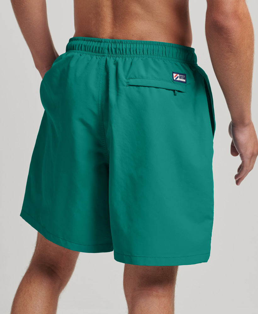 Applique 19 Inch Swimshorts - Deep Lake - Superdry Singapore
