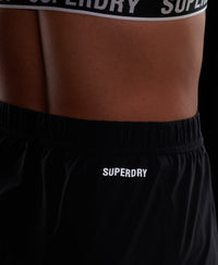 Run Shell Shorts - Black - Superdry Singapore