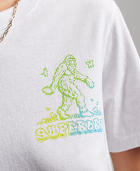 Woodland Graphic T-Shirt - Optic - Superdry Singapore