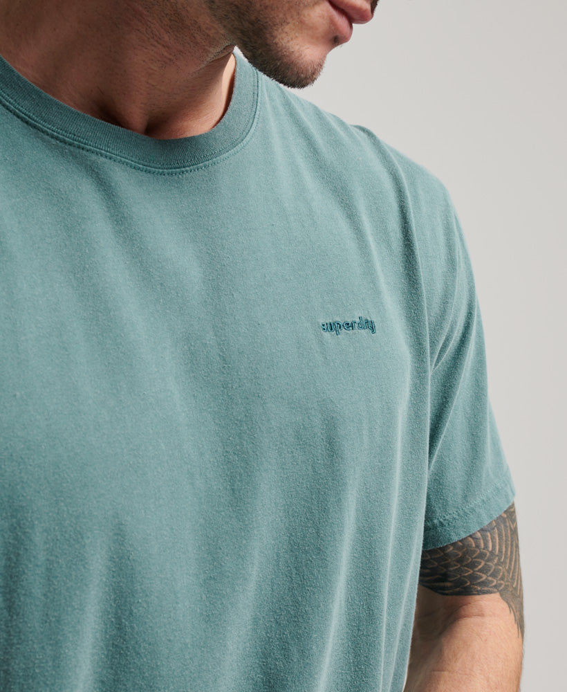 Vintage Mark T-Shirt - Hydro Dark Turquoise - Superdry Singapore