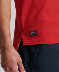 Superstate Polo Shirt - Rouge Red - Superdry Singapore