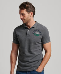 Superstate Polo Shirt - Rich Charcoal Marl 1