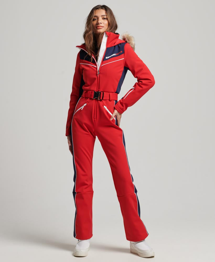 Ski Suit - Hike Red - Superdry Singapore