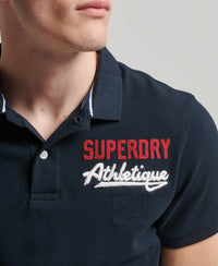 Superstate Polo Shirt - Eclipse Navy - Superdry Singapore