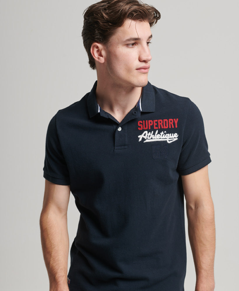 Superstate Polo Shirt - Eclipse Navy - Superdry Singapore