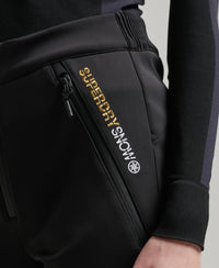 Ski Softshell Slim Trousers - Black - Superdry Singapore