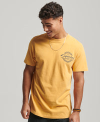 Vintage Shapers & Makers T-Shirt - Golden Yellow - Superdry Singapore