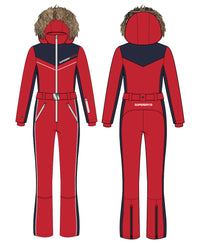 Ski Suit - Hike Red - Superdry Singapore