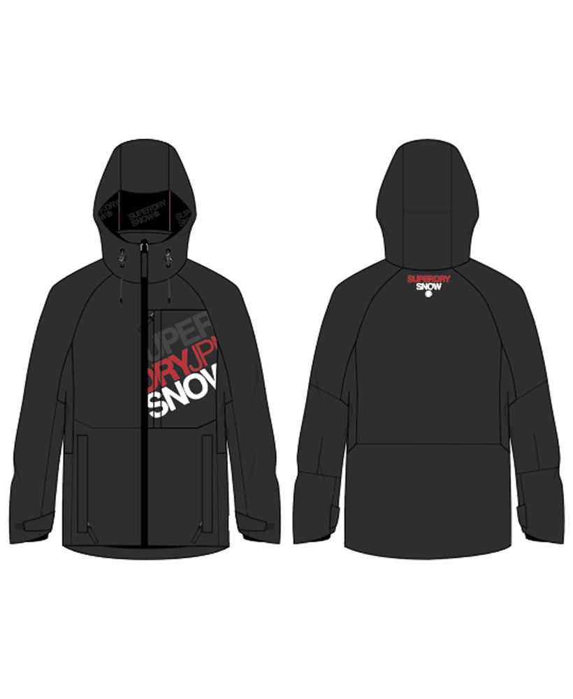 Ski Freestyle Core Jacket - Black - Superdry Singapore