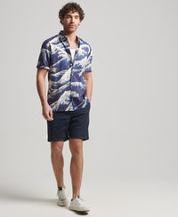 Short Sleeve Hawaiian Shirt - The Great Wave - Superdry Singapore