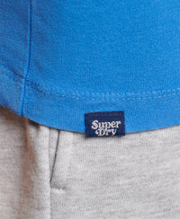 Vintage Roll With It Vest - Blue Star/New Chalk - Superdry Singapore