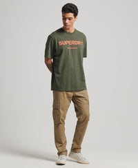 Code Core Sport T-Shirt - Dark Moss - Superdry Singapore