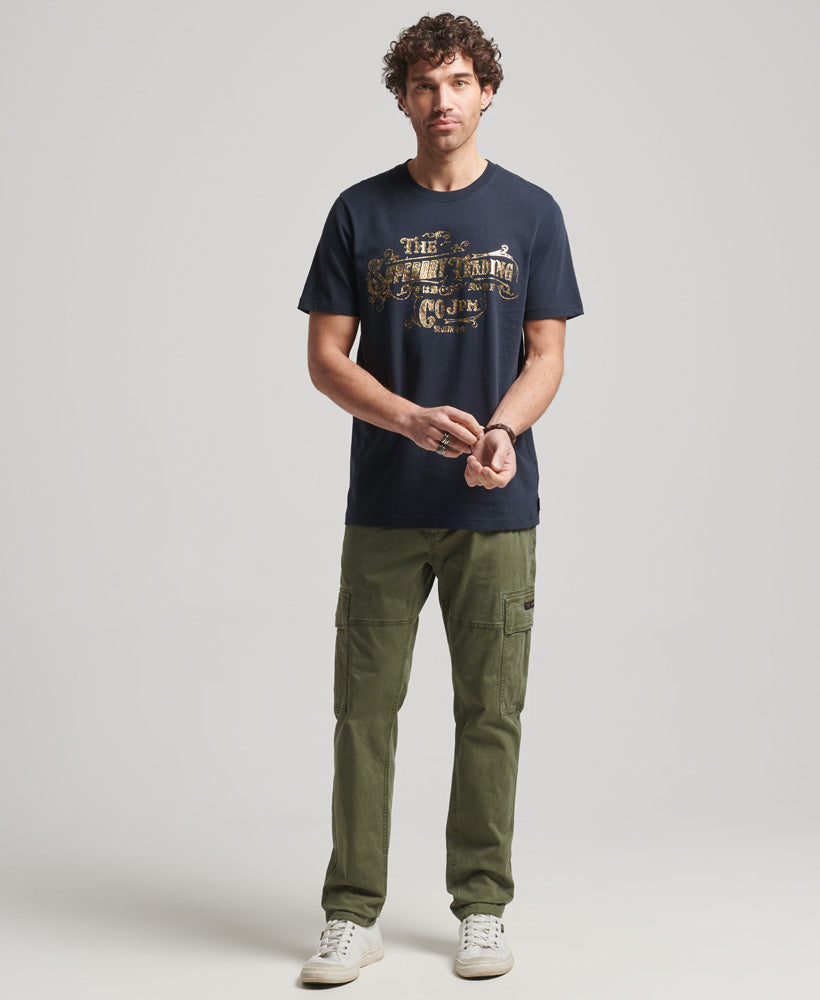 Reworked Classic T-Shirt - Eclipse Navy - Superdry Singapore