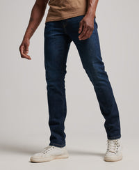 Organic Cotton Slim Jeans - Rutgers Dark Ink - Superdry Singapore