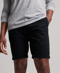 Core Chino Shorts - Black - Superdry Singapore
