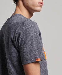 Great Outdoors Applique T-Shirt - Anchor Grey Snowy - Superdry Singapore