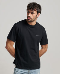 Code Essential Overdyed T-Shirt - Black - Superdry Singapore