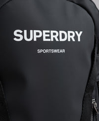 Mountain Tarp Graphic Backpack - Black/Optic - Superdry Singapore