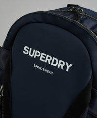 Mountain Tarp Graphic Backpack - Deep Navy/Optic - Superdry Singapore