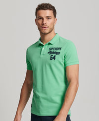 Superstate Polo Shirt - Hot Mint - Superdry Singapore