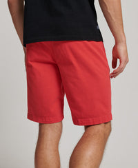 Officer Chino Shorts - Cayenne Pink - Superdry Singapore