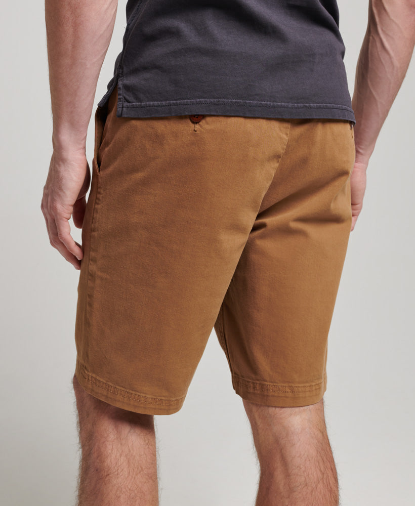 Officer Chino Shorts - Sandstone - Superdry Singapore