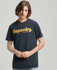 Vintage Terrain Classic T-Shirt - Black - Superdry Singapore