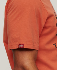 Vintage Logo Store Classic T-Shirt - Havana Orange - Superdry Singapore
