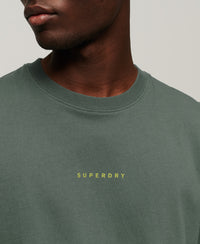 Code Surplus Logo T-Shirt - Balsam Green - Superdry Singapore