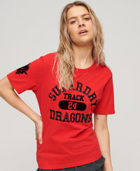 CNY Graphic T-Shirt - Rebel Red - Superdry Singapore