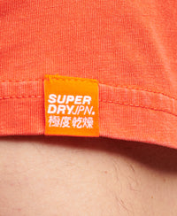Orange Label Neon Lite T-Shirt - Volcanic Orange - Superdry Singapore