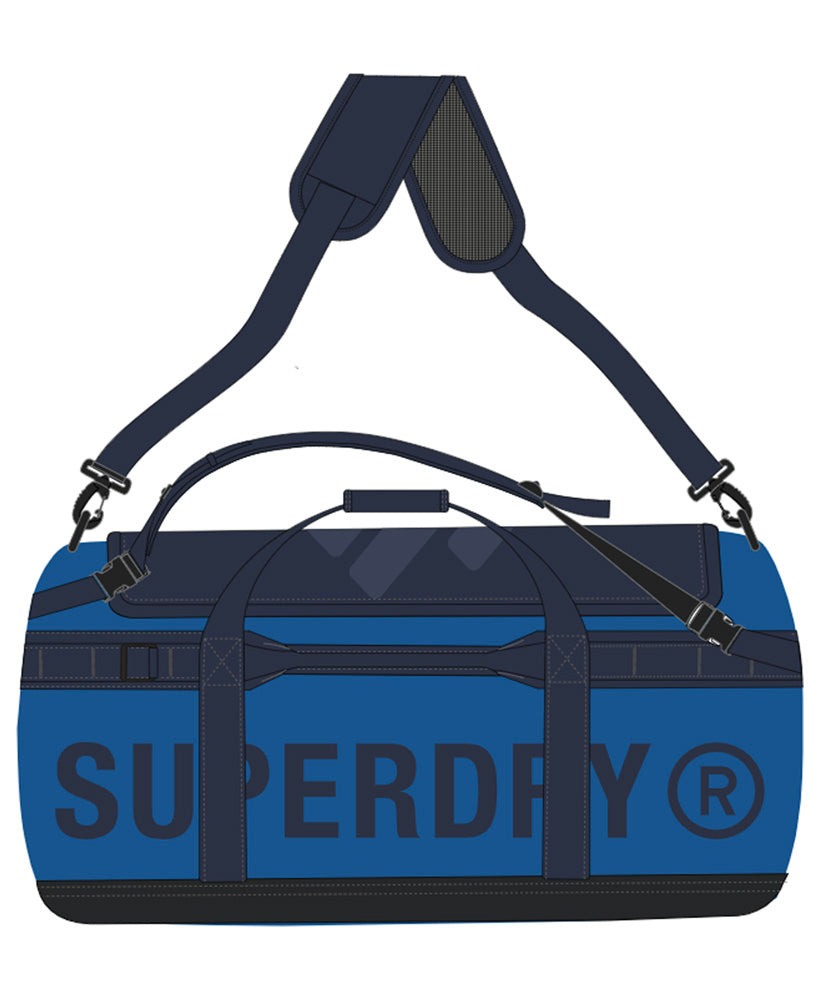 Tarp Barrel Bag - Voltage Blue - Superdry Singapore