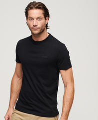 Organic Cotton Essential Logo T-Shirt - Black