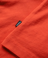 Luxury Sport Loose T-Shirt - Sunset Red - Superdry Singapore