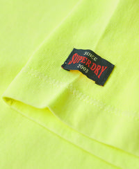 Osaka Neon Graphic T-Shirt - Fluro Lime - Superdry Singapore