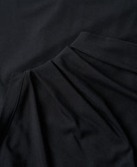 Ruched Jersey Midi Dress - Black - Superdry Singapore