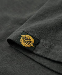 70s Lo-Fi Graphic Band T-Shirt - Washed Black Slub - Superdry Singapore