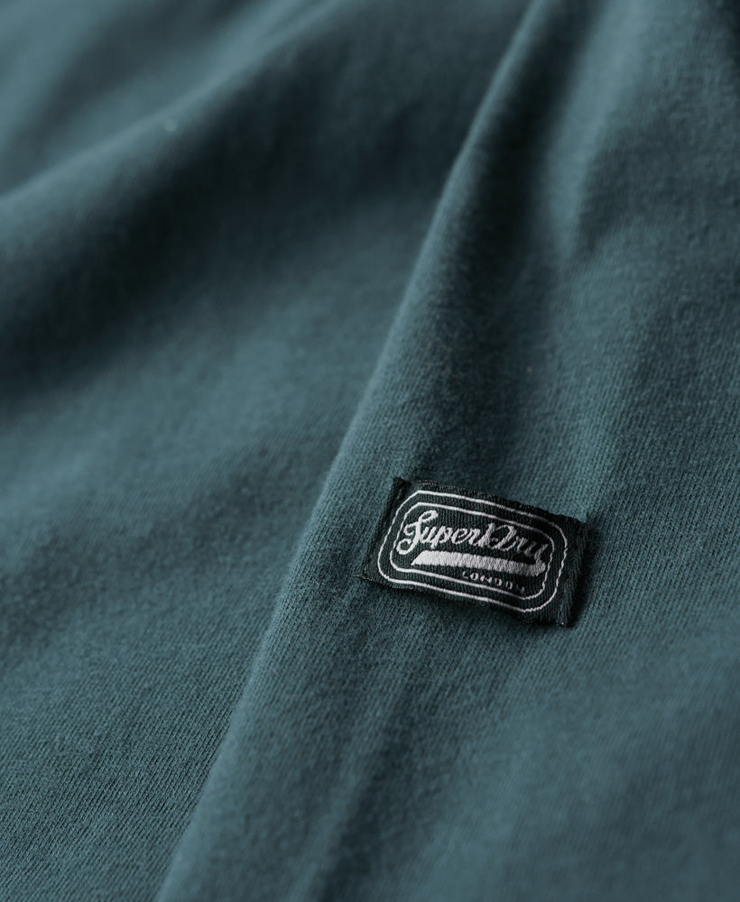Classic Graphic Logo Long Sleeve Top - Blue Bottle - Superdry Singapore