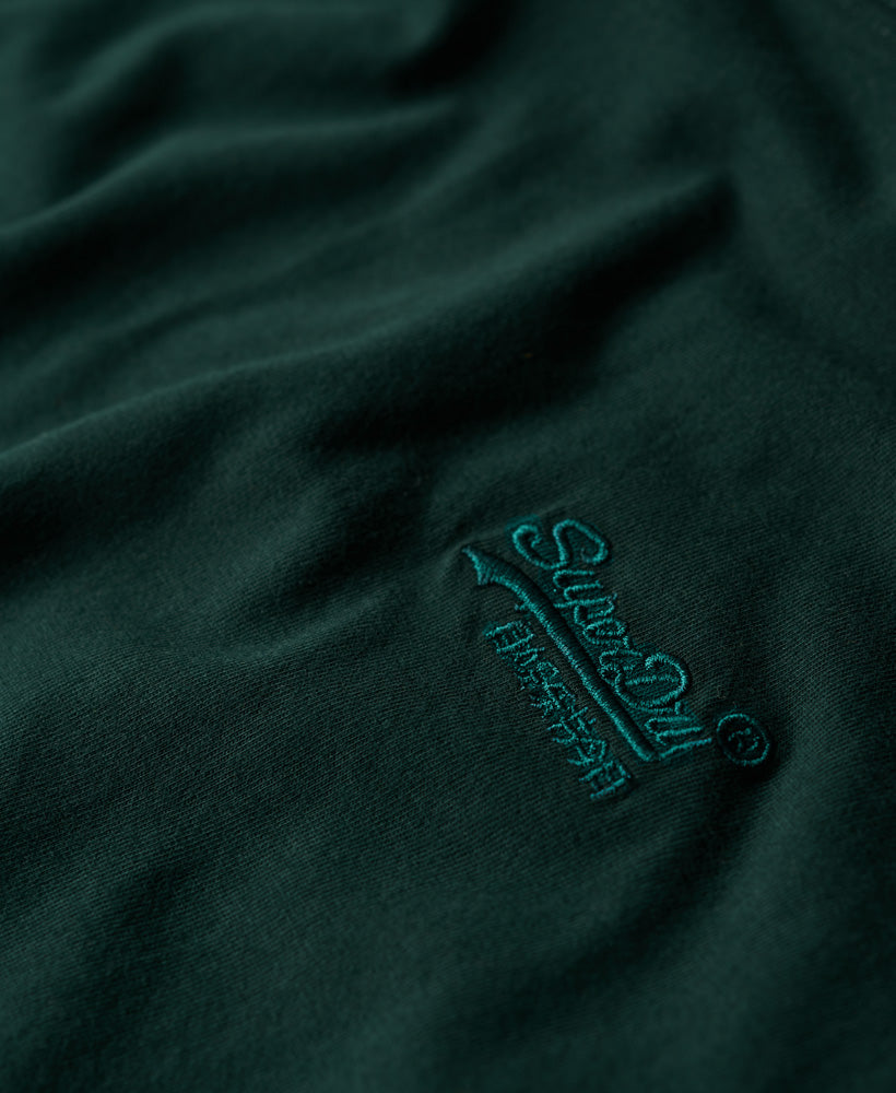 Organic Cotton Essential Logo T-Shirt - Forest Green - Superdry Singapore