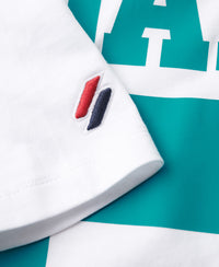 Osaka Logo Loose T-Shirt - Brilliant White - Superdry Singapore