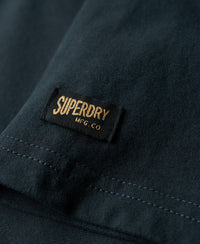Metallic Workwear Graphic T-Shirt - Eclipse Navy - Superdry Singapore
