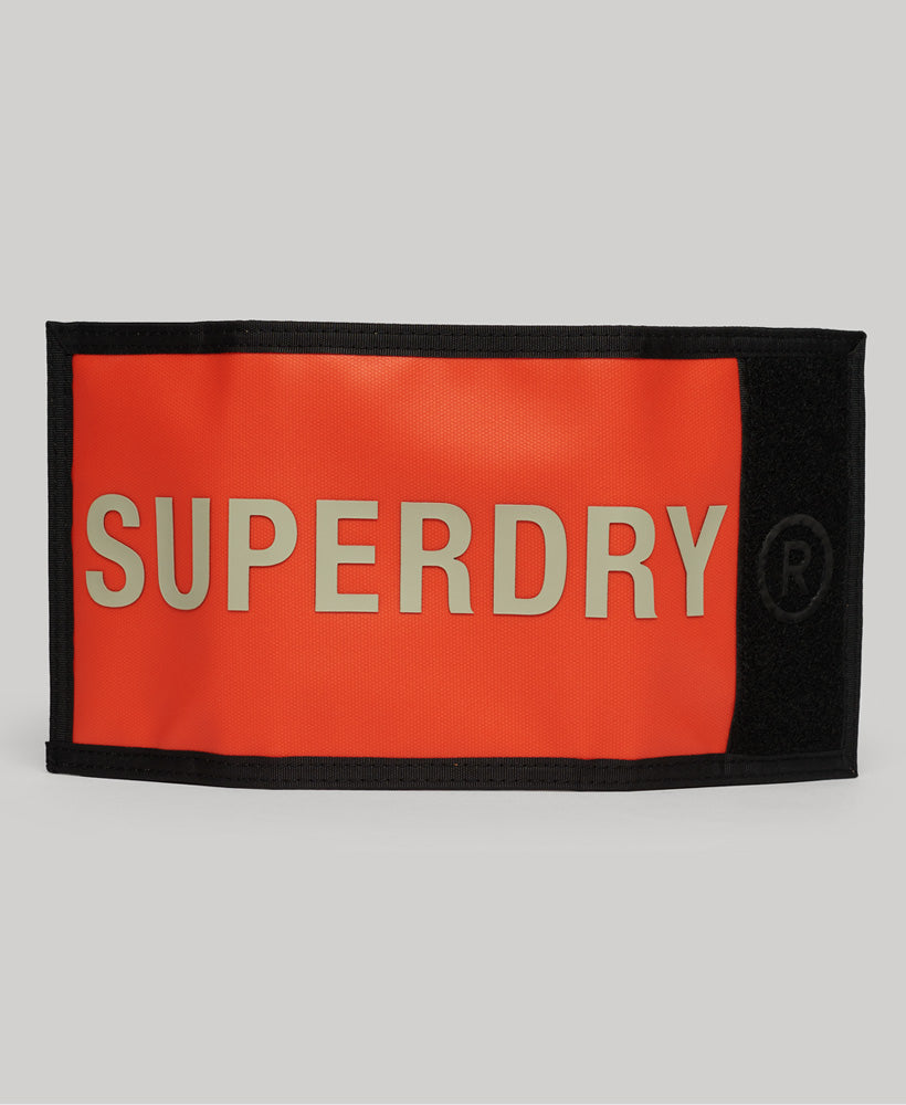 Tarp Tri-fold Wallet - Bold Orange - Superdry Singapore