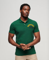 Superstate Polo Shirt - Erin Green - Superdry Singapore