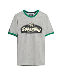 Core Logo American Classic Ringer T-Shirt - Superdry Singapore