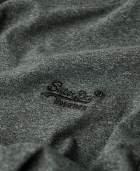 Organic Cotton Essential Logo T-Shirt - Asphalt Grey Grit - Superdry Singapore